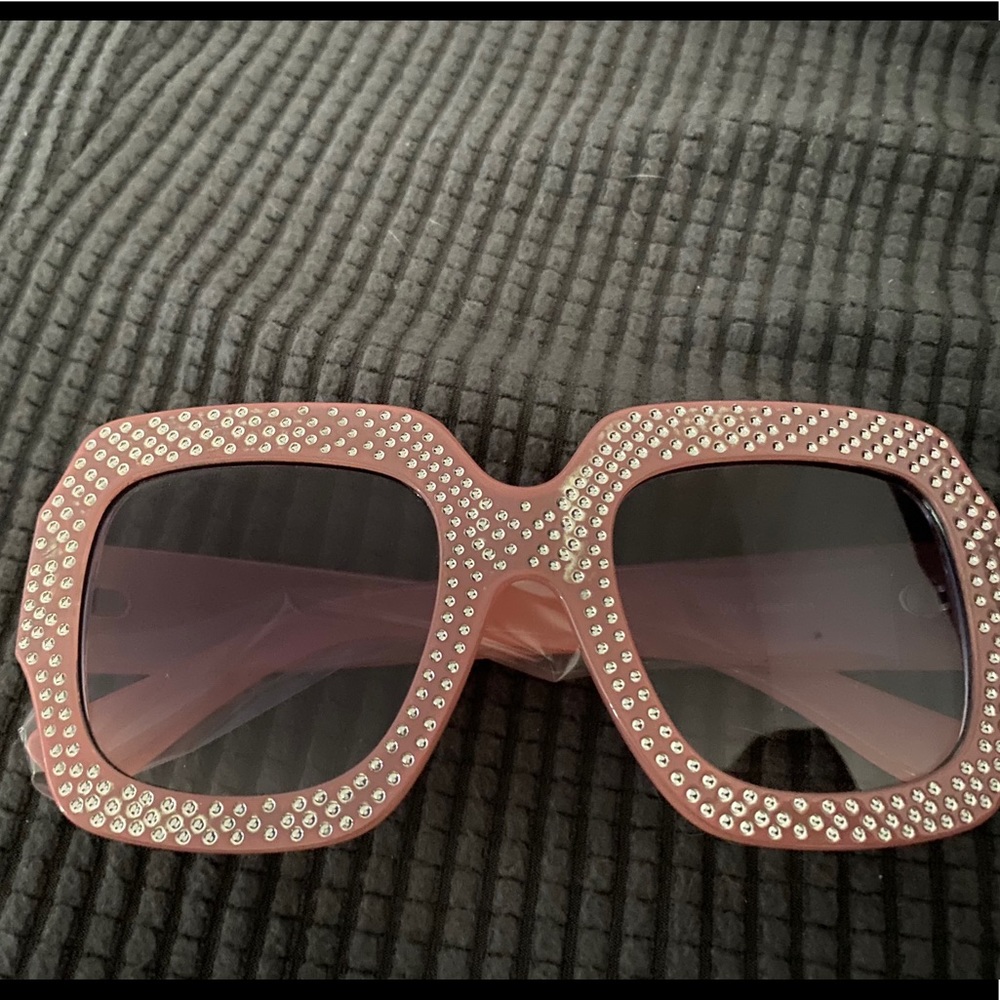 Oversized studded sunnies